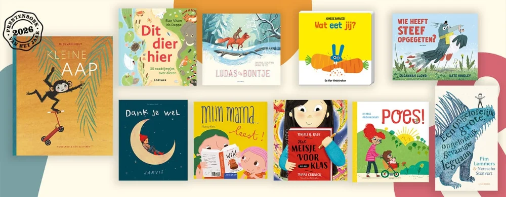 Nationale voorleesdagen 2026 Prentenboeken top 10